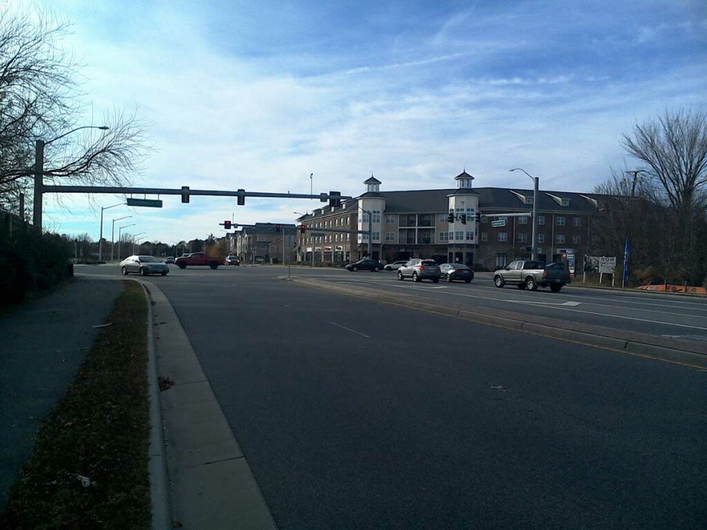 The Cascades Luxury Apartments at the corner of Centerville Turnpike and Lynnhaven Parkway