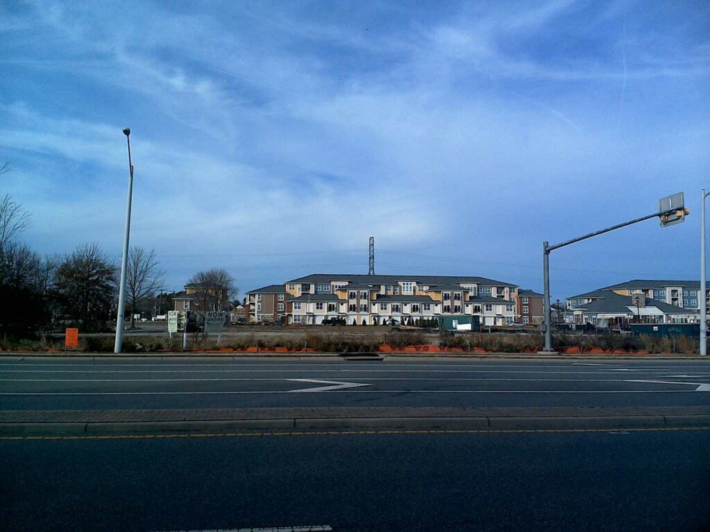 Royal Farms property at the corner of Centerville Turnpike and Lynnhaven Parkway; prior to development of Royal Farms